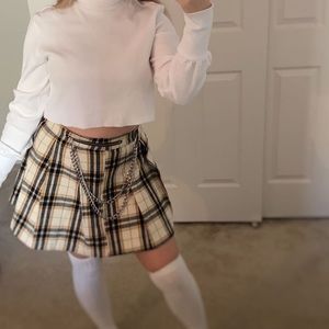 Forever 21 plaid skirt